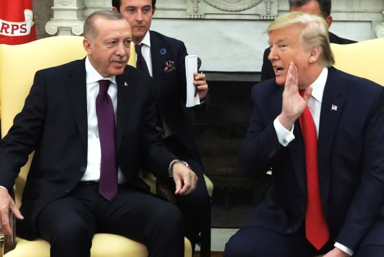 Donald Trump Welcomes Turkish President Tayyip Erdogan To The White House