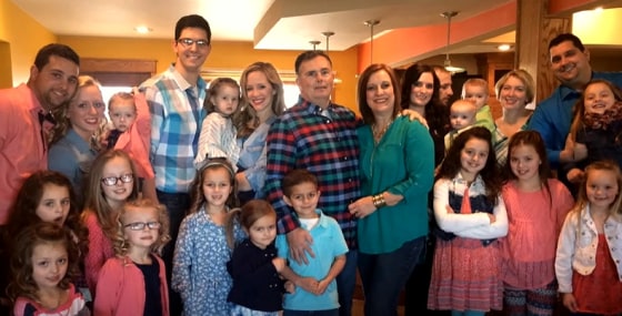 Members of the Putnam family in a 2017 promotional video for "Meet the Putnams."