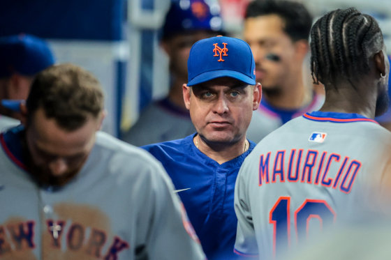 New York Mets manager Carlos Mendoza