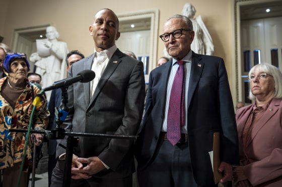 Hakeem Jeffries,Chuck Schumer