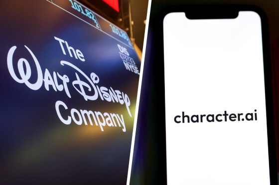 The Walt Disney Company logo character.ai