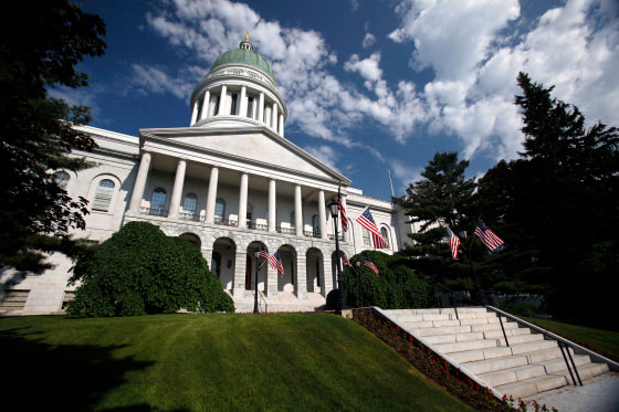 Missing Ballots Maine state house in augusta