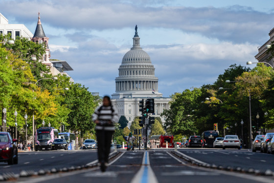 The Capitol building in Washington, D.C.