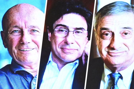 Peter Howitt; Philippe Aghion; Joel Mokyr.