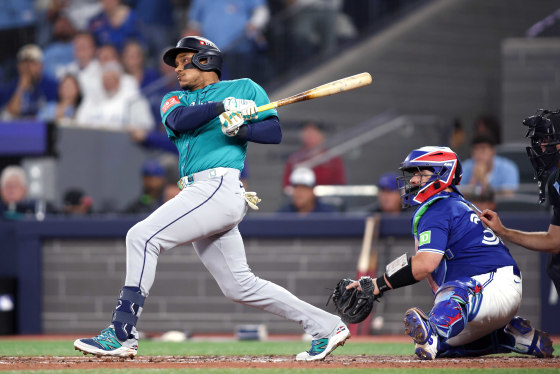 Image: American League Championship Series - Seattle Mariners v Toronto Blue Jays - Game One