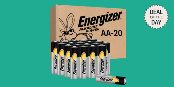 The batteries also come in a recyclable carton.