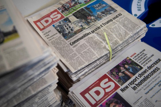 Indiana Daily Student newspaper.