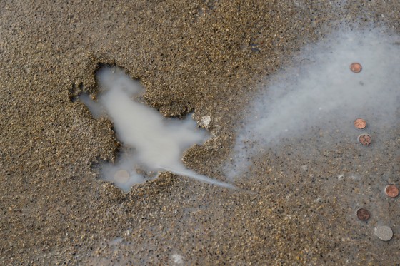 Chicago's 'rat hole' sidewalk landmark was likely made by a