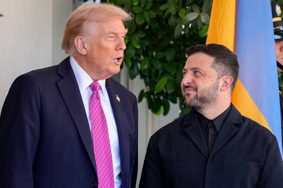 Donald Trump and Volodymyr Zelenskyy.