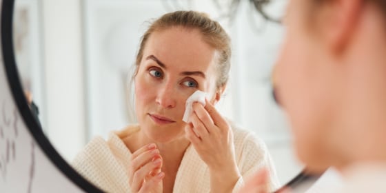 The recalled makeup wipes were sold in four states.
