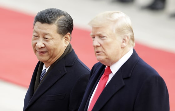 Xi Jinping, China's president, and U.S. President Donald Trump.