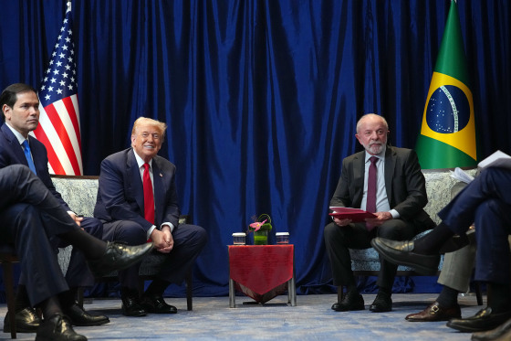 President Trump Meets With Asian Leaders In Kuala Lumpur, Malaysia