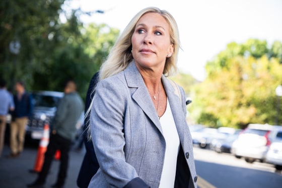 Rep. Marjorie Taylor Greene, R-Ga.,