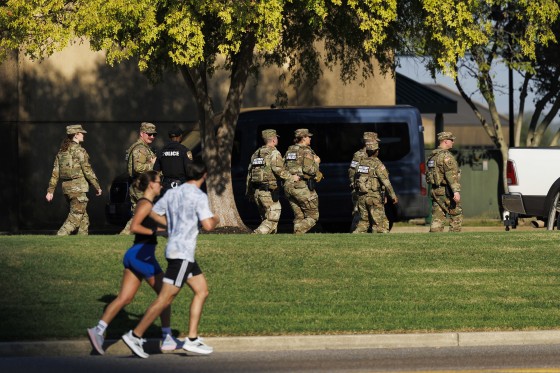 Image: National Guard Troops Patrol In Memphis, Tennessee