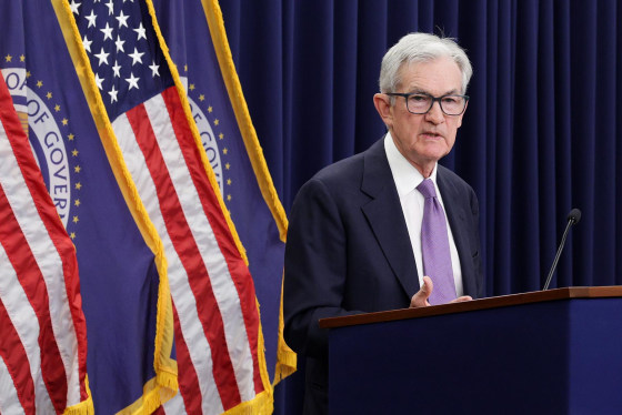 Federal Reserve Chair Jerome Powell speaks following a meeting of the Federal Open Market Committee on Oct. 29, 2025.