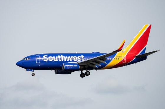 Image: A Southwest Airlines Boeing 737-7H4 landing at Ronald Reagan