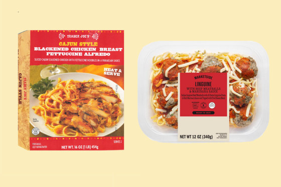 Trader Joe’s Cajun Style Blackened Chicken Breast Fettucine Alfredo and Marketside Linguine with Beef Meatballs & Marinara Sauce are among the prepared pasta meals being recalled.