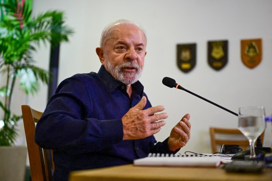 Image: Brazil's President Luiz Inacio Lula da Silva