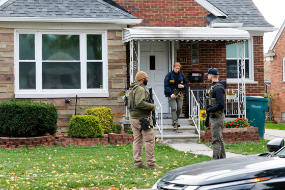 FBI search a Michigan home to thwart a suspected terror attack.