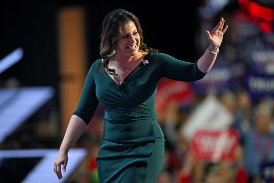 Rep. Elise Stefanik, R-N.Y., at the Republican National Convention in Milwaukee in 2024.