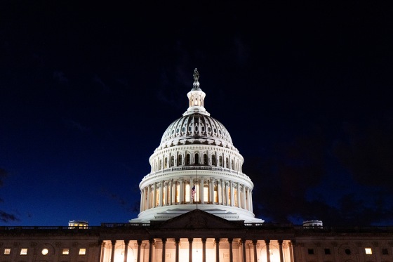 The U.S. Capitol on Wednesday. 