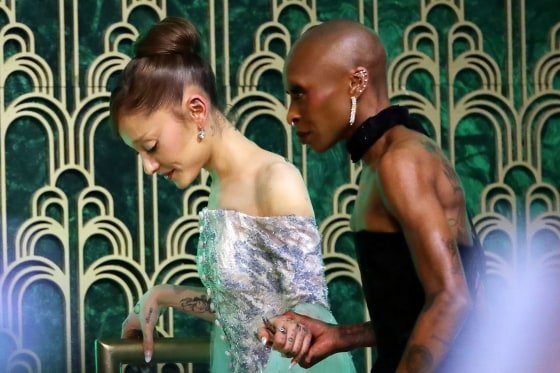 Ariana Grande rushed by man at 'Wicked: For Good' premiere, is shielded by Cynthia Erivo