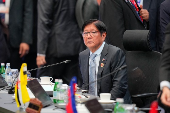 Philippines' President Ferdinand Marcos Jr. attends the ASEAN Summit in Kuala Lumpur on Oct. 27, 2025.