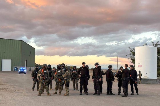 Agents at La Catedral Arena.