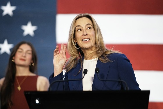 Image: New Jersey Gubernatorial Candidate Mikie Sherrill Holds Election Night Party