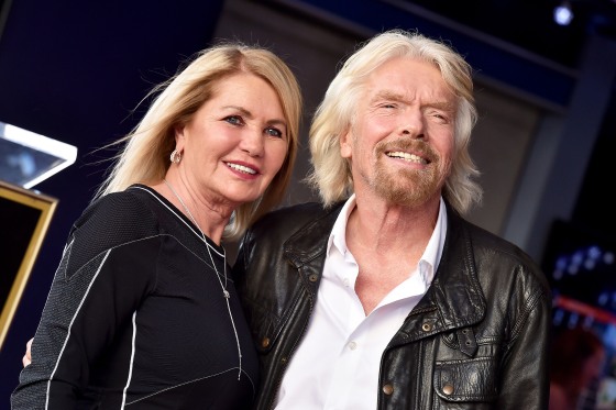 Sir Richard Branson Honored With Star On The Hollywood Walk Of Fame
