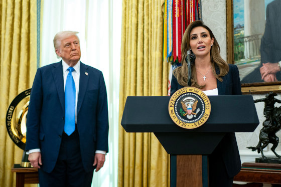 President Trump Swears-In Alina Habba As US Attorney For New Jersey