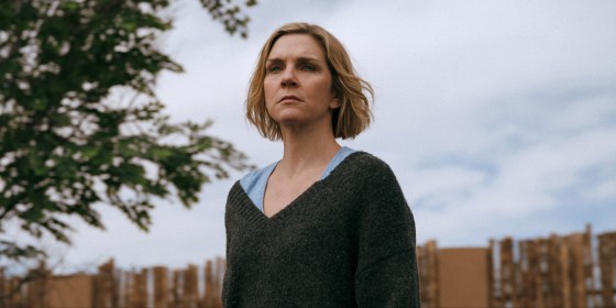 Rhea Seehorn in "Pluribus." 