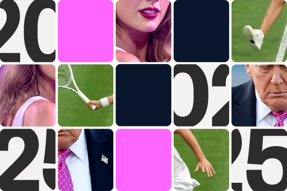 Grid of obscured images 