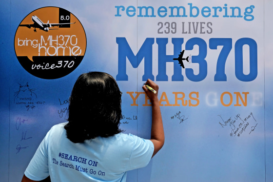 5 Years Remembrance Flight MH370