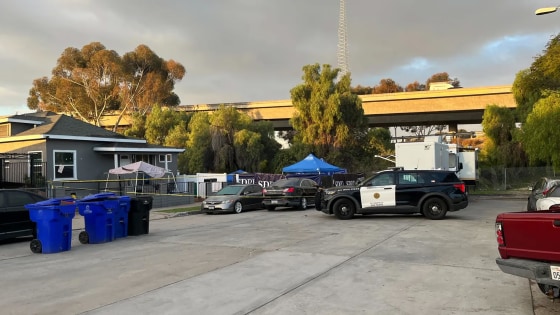 The FBI, CHP and San Diego police investigated a home in Southcrest after human remains were found on Tuesday.