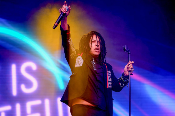 POORSTACY performs onstage