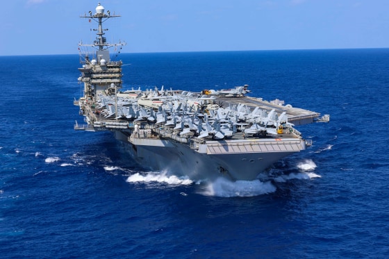 USS Harry S. Truman transits the Atlantic Ocean.