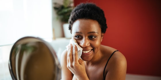 The key to double cleansing is using an oil-based cleanser followed by a water-based face wash.