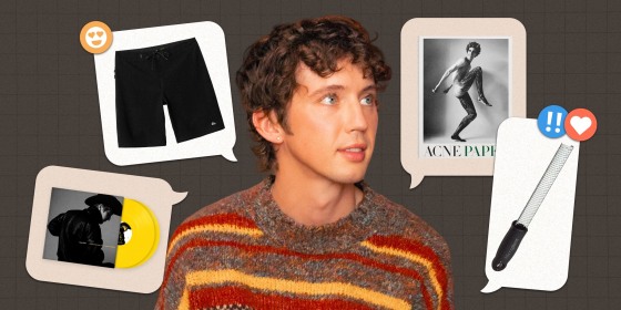 During the holidays, some of Troye Sivan’s favorite gifts to give or receive include framed photos, swim trunks, kitchen tools and vinyls.