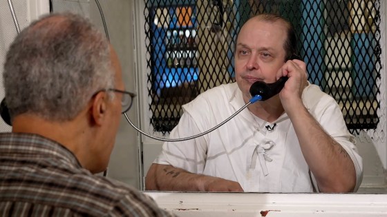 on death row at the Polunsky Unit in Livingston, Texas.