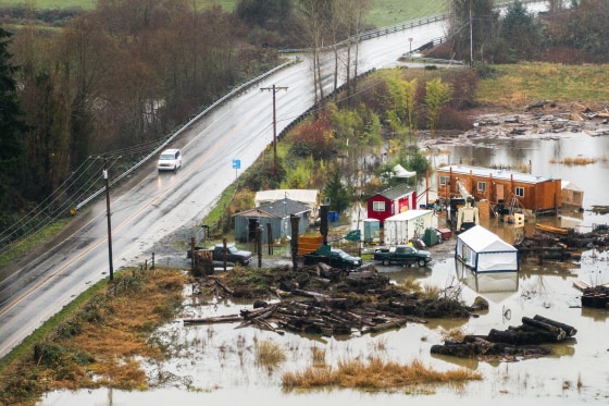 Image: Western Washington Braces For Another Atmospheric River, Bringing Flooding And Landslide Risks Back To Region