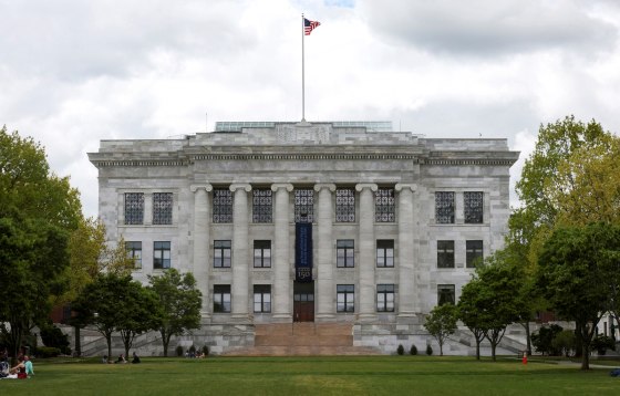 The Harvard Medical School sits in the Longwood Medical Area in Boston