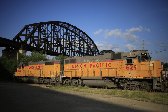 Image: Union Pacific Trains Ahead Of Earnings
