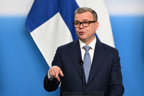 Finland's Prime Minister Petteri Orpo