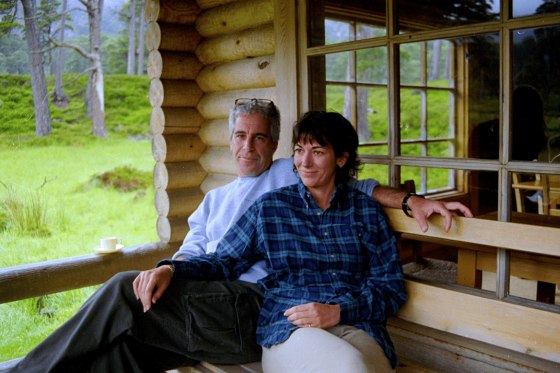 Jeffrey Epstein and Ghislaine Maxwell.