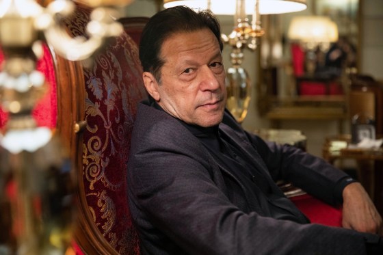Image: Pakistan's Former PM Imran Khan Interview