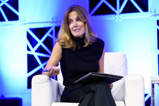 60 Minutes correspondent Sharyn Alfonsi at a conference in 2022.