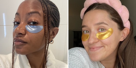 The masks are shaped to fit in the under-eye area and come infused with ingredients like retinol, vitamin C and hyaluronic acid to nourish skin.