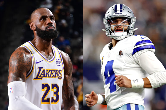 Lebron James and Dak Prescott
