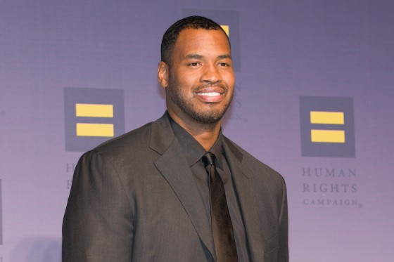 Jason Collins at the 19th annual HRC National Dinner at Walter E. Washington Convention Center on Oct. 3, 2015 in Washington, DC. (Photo by Teresa Kroeger/FilmMagic)